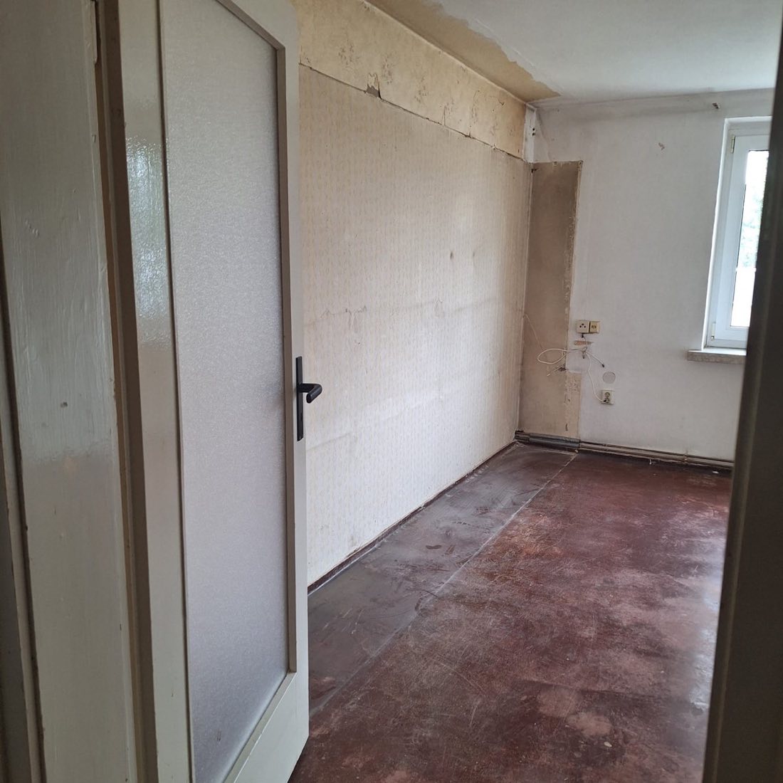 Wohnzimmer nach der Wohnungsauflösung